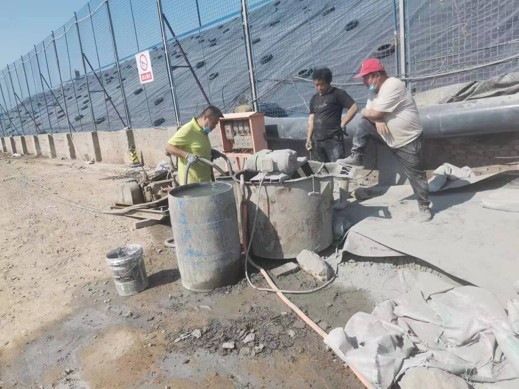 彬村山华侨农场袖阀管注浆